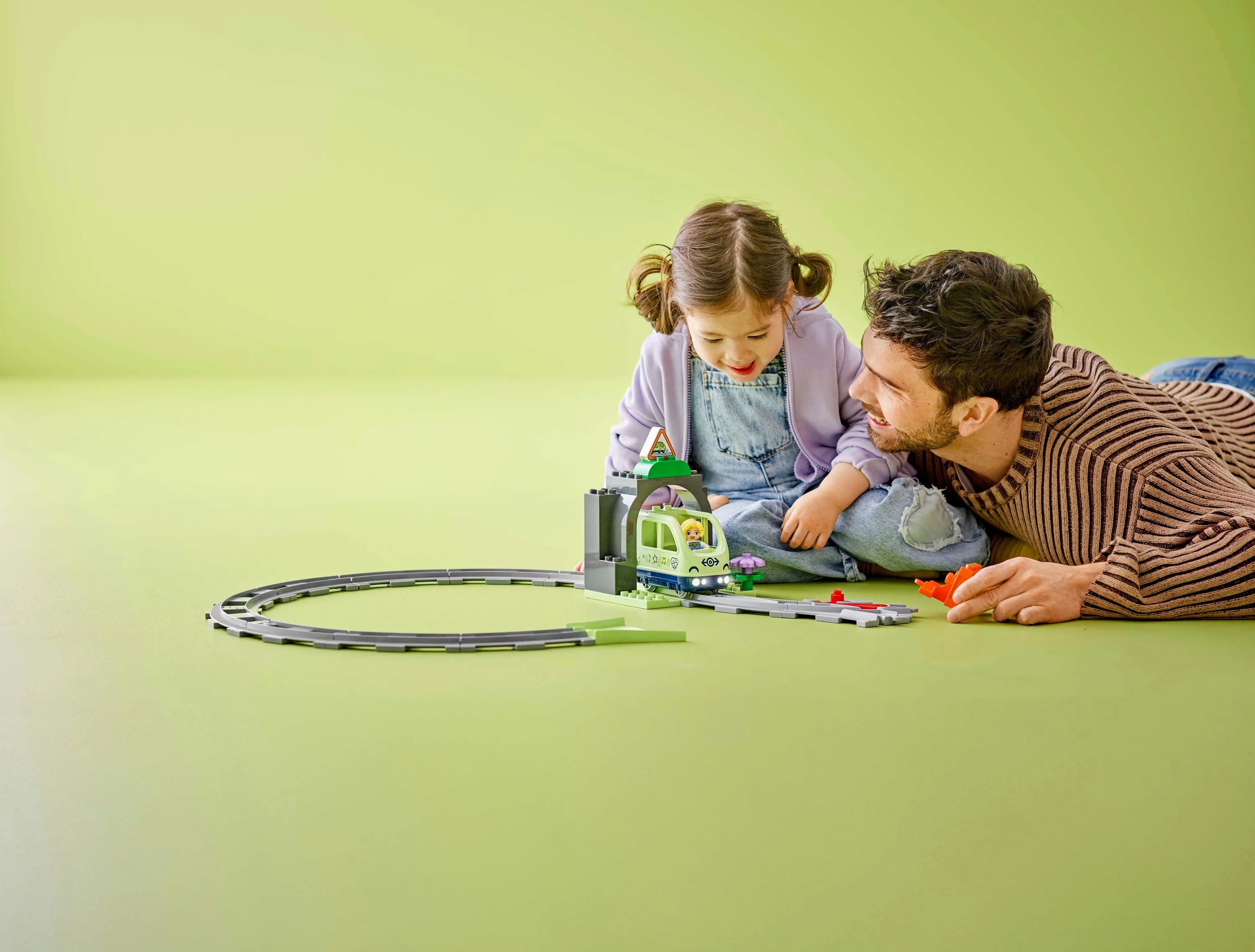 LEGO DUPLO Tunnel och sp&aring;r utbyggnadssats 10425