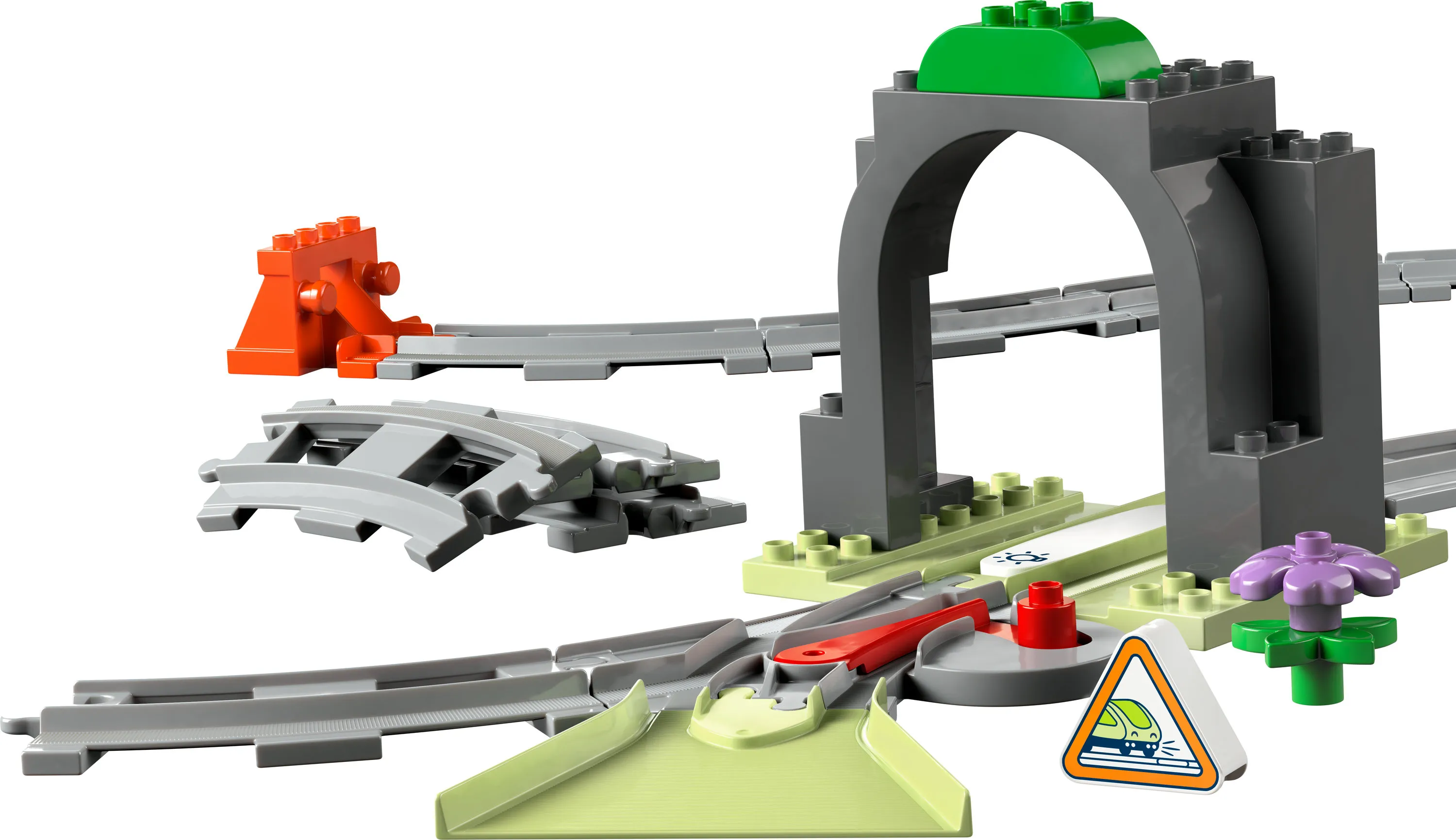 LEGO DUPLO Tunnel och sp&aring;r utbyggnadssats 10425