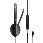 EPOS ADAPT 165 USB II headset, svart