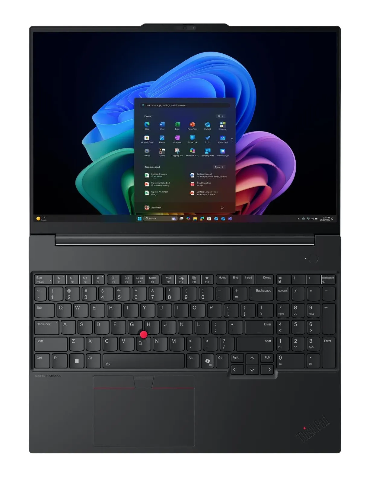 Lenovo ThinkPad E16 Gen 4 16" Ultra 5 325U, 16 GB, 512 GB, Win 11 Pro - b&auml;rbar dator, svart