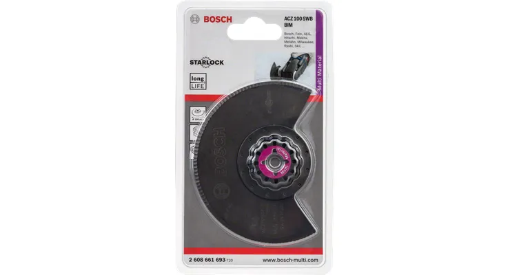 Bosch BIM segment serrated knife ACZ 100 SWB, saw blade