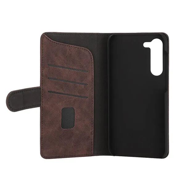 GEAR Wallet, Galaxy S23 Plus - Wallet Case, Brown