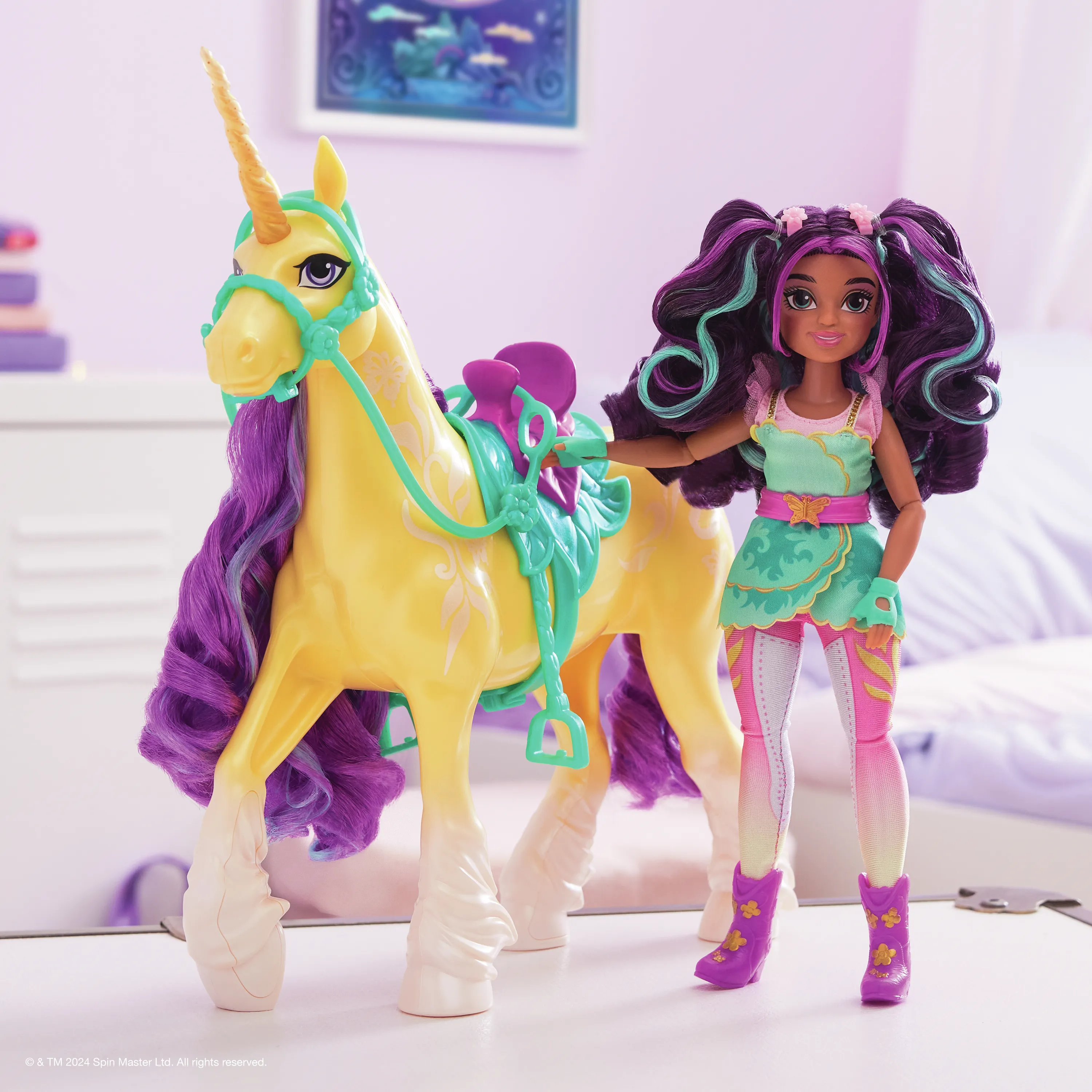Spin Master Unicorn Academy - Unicorn Leaf, toy figure