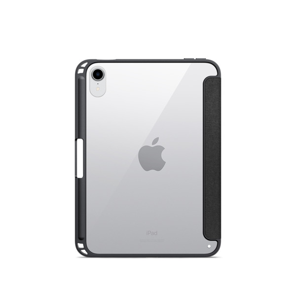 Epico Clear Flip Case iPad mini 6 2021 (8,3&quot;) - black transparent