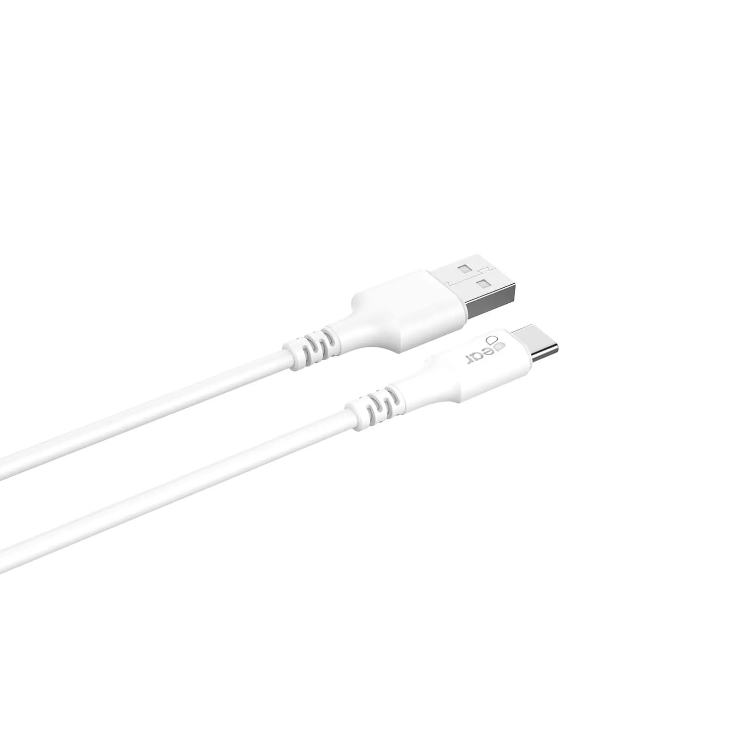Gear USB 2.0 USB-C kabel, 0,3 m, vit