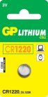 GP Lithium Cell Battery CR1220/DL1220, 3V, 1-pack