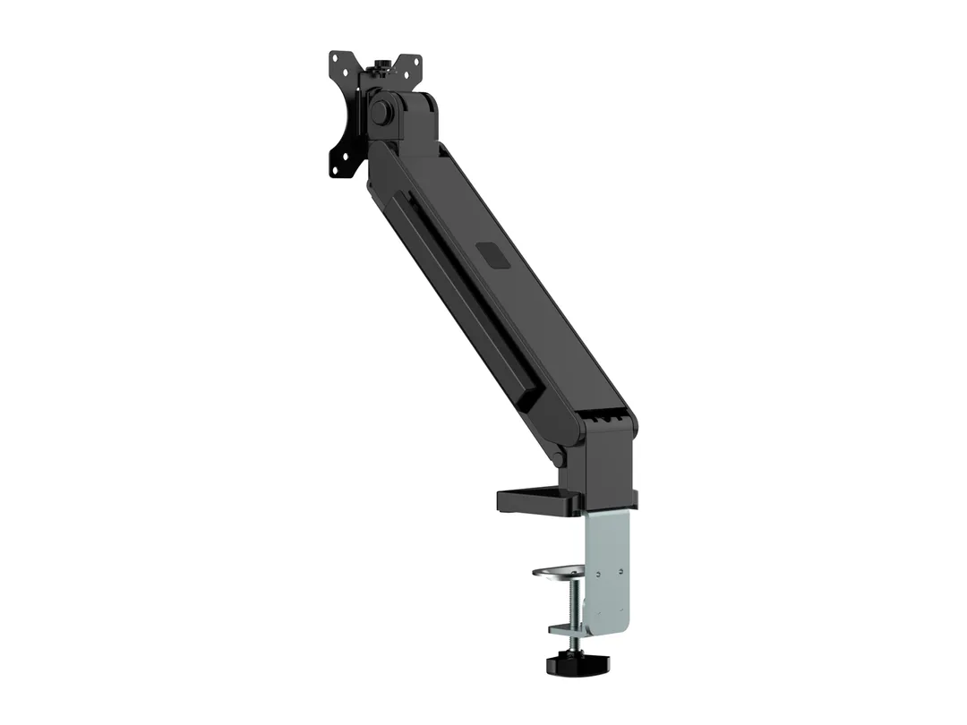 Multibrackets M Slim Basic Single, -skrivbordsf&auml;ste, svart, 17"-32", 8kg