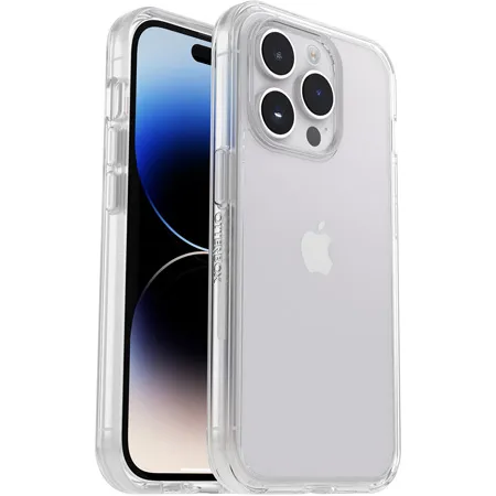 OtterBox Symmetry Series, iPhone 14 Pro -suojakuori, Läpinäkyvä