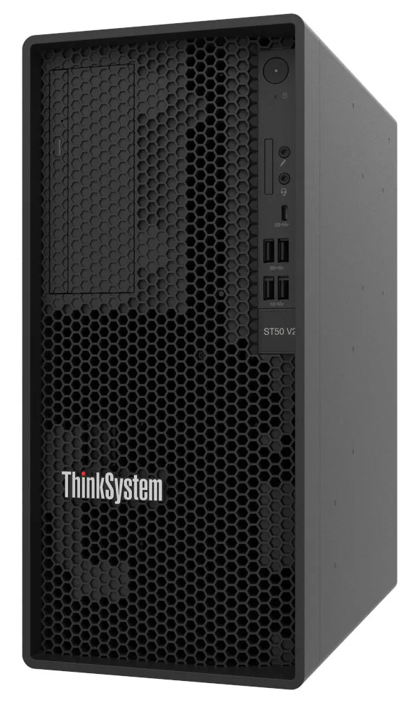 LENOVO ISG ThinkSystem ST50 V2 Intel Xeon E-2356G 6C 3.2GHz 80W 1x16GB 2Rx8 2x2TB 7200 SW RD 1x500W