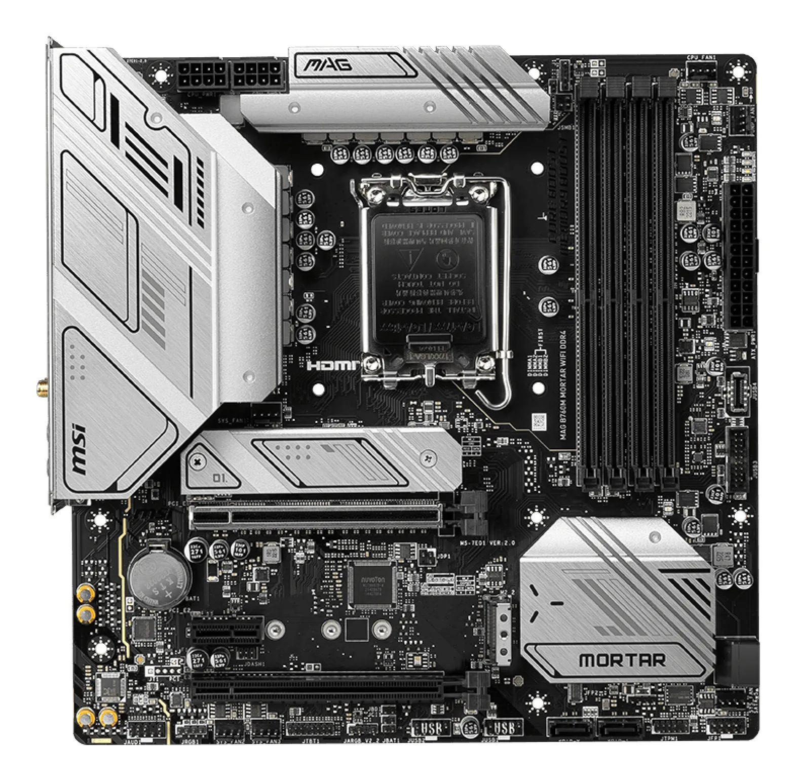 MSI MAG B760M MORTAR WIFI DDR4, motherboard - 1700