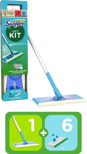 Swiffer Sweeper Floor Wet Kit - starter pack