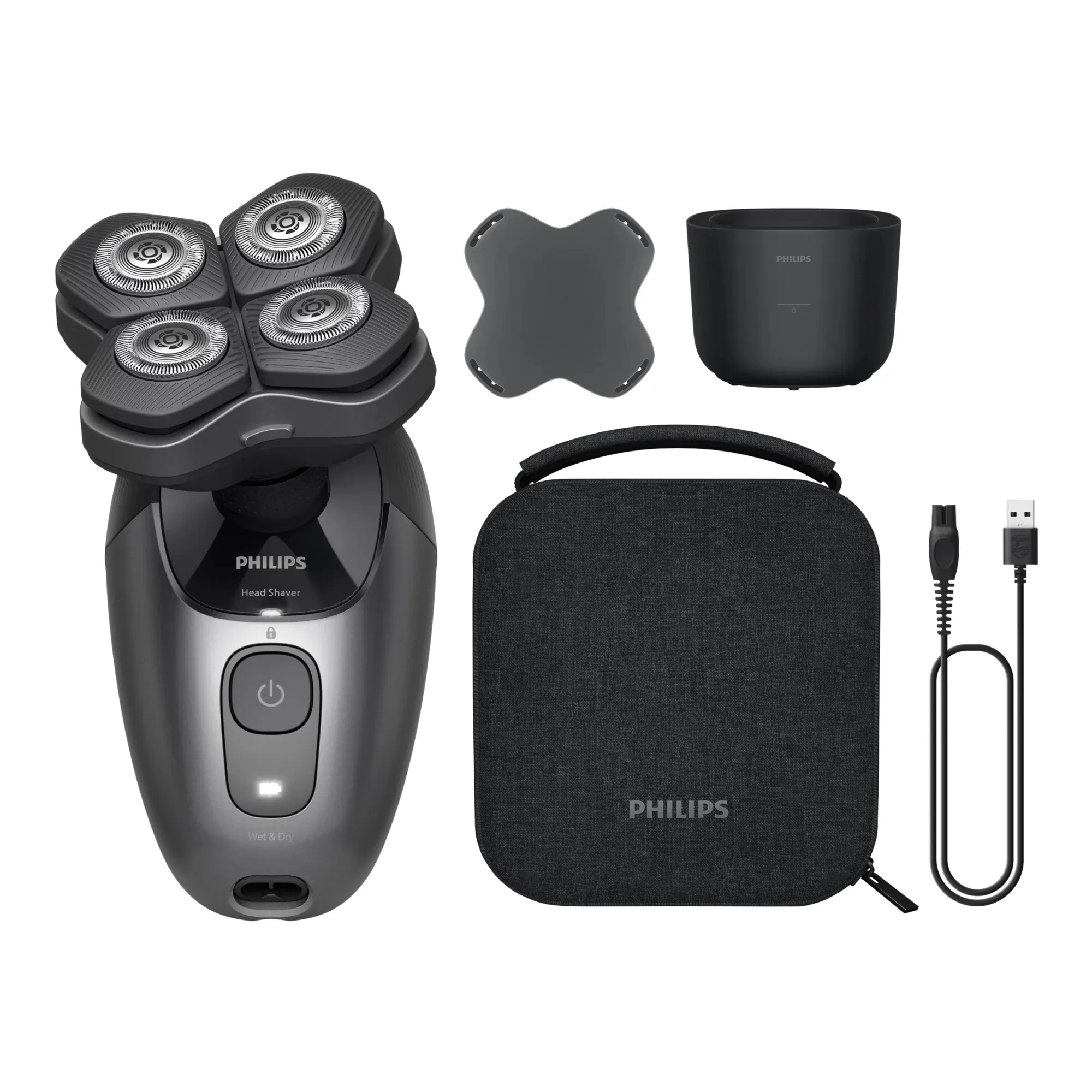 Philips Pro 7000 HS7980/15, musta