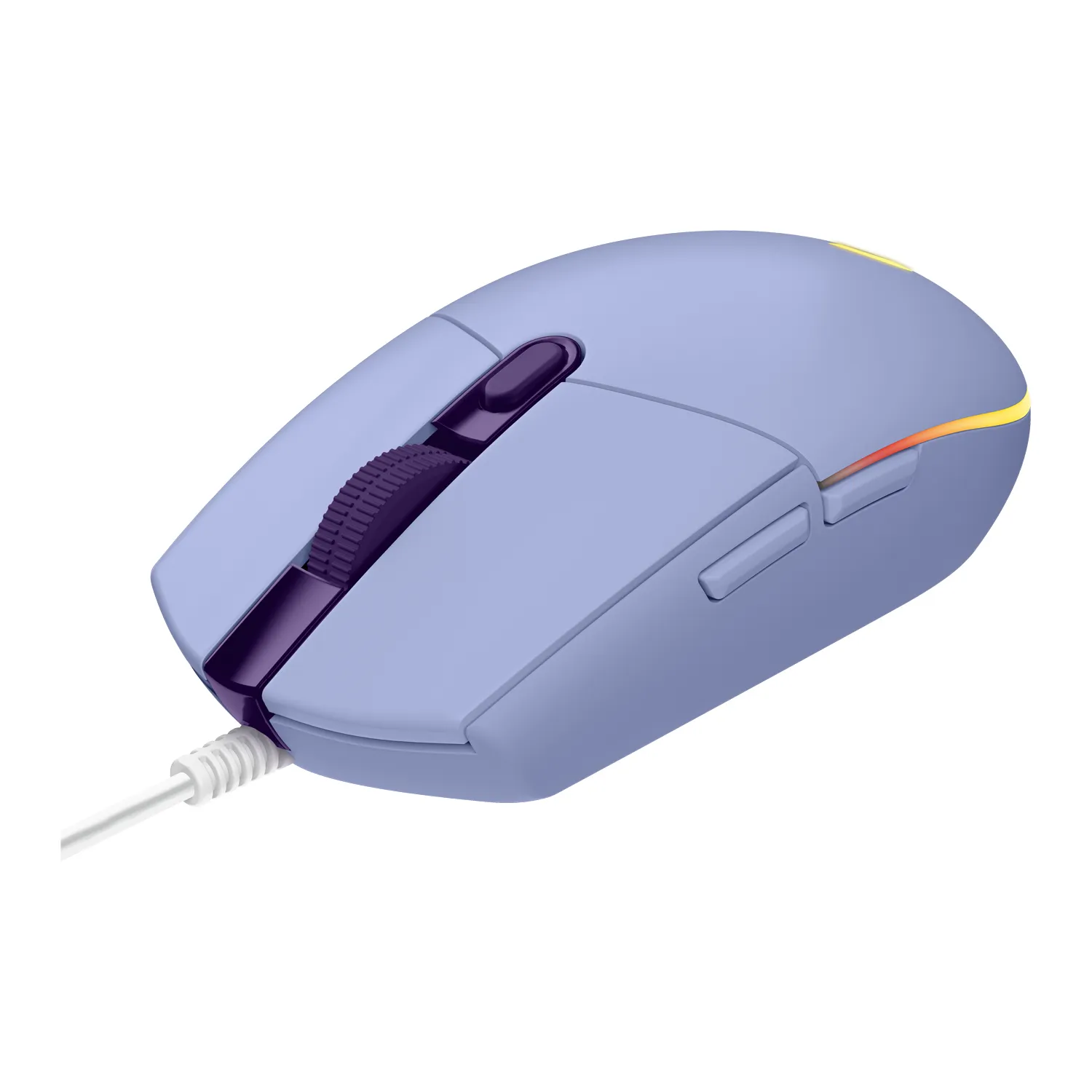 Logitech G203 Lightsync - gaming mouse, lilac