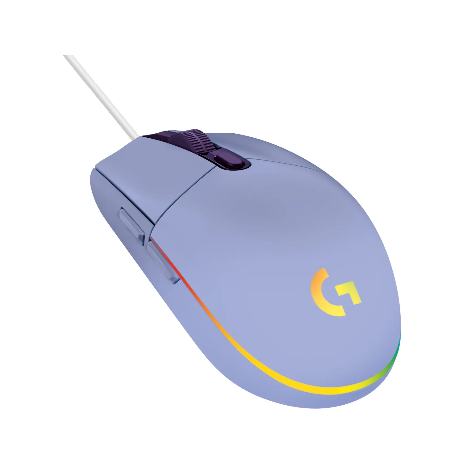 Logitech G203 Lightsync - gaming mouse, lilac