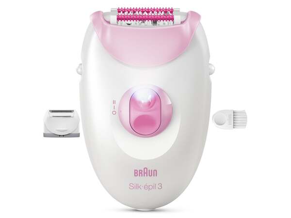 Braun Silk&middot;epil 3 3-031 - epilator, Pink/White