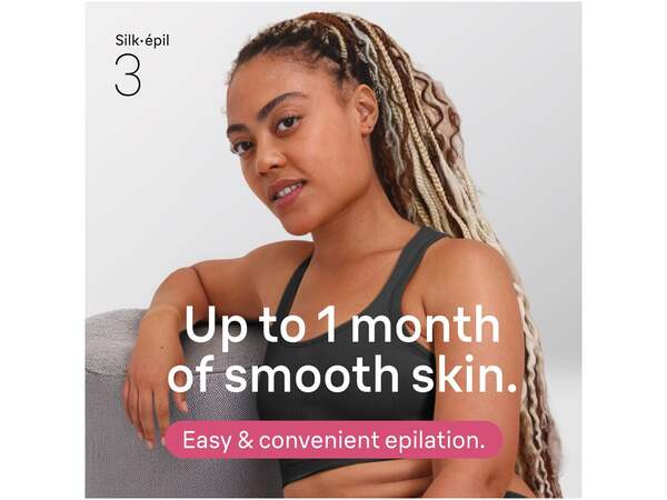 Braun Silk&middot;epil 3 3-031 - epilator, Pink/White