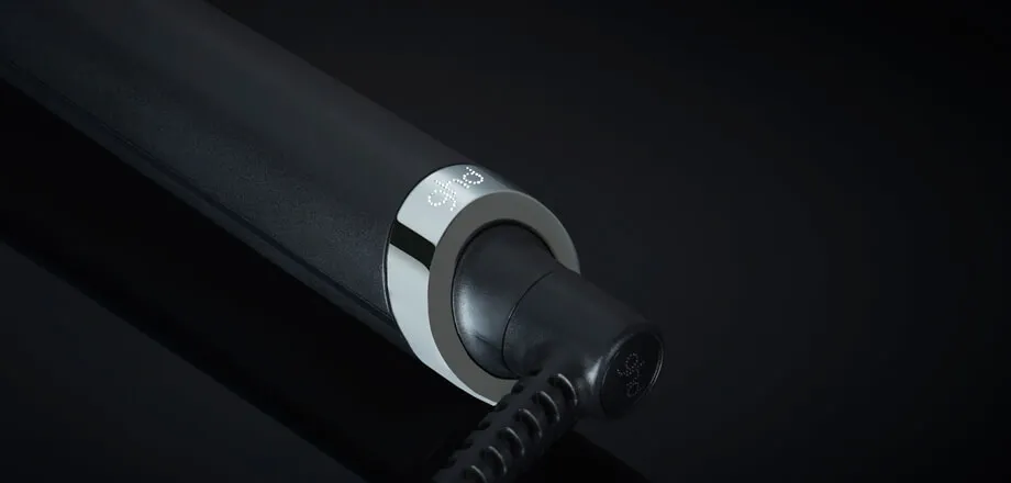 GHD Curve Creative Curl Wand -kiharrussrauta, musta