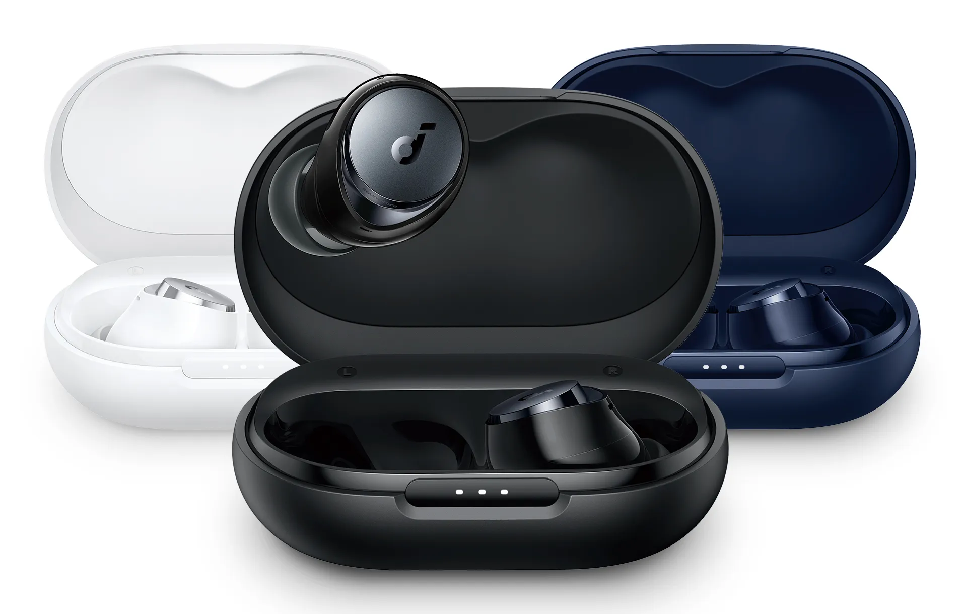 Anker Soundcore Space A40 -langattomat nappikuulokkeet, musta