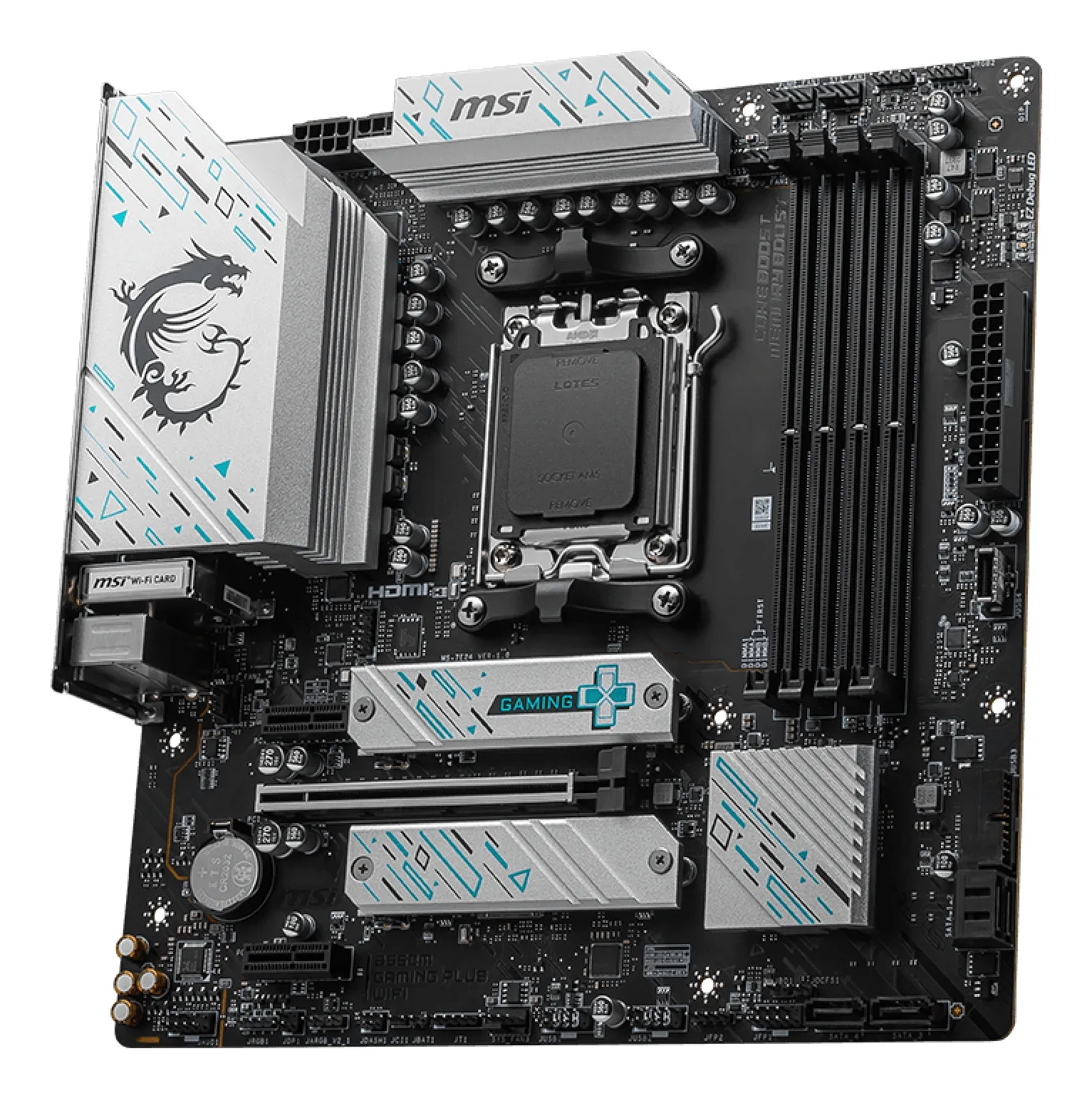 MSI B650M GAMING PLUS WIFI mATX - motherboard