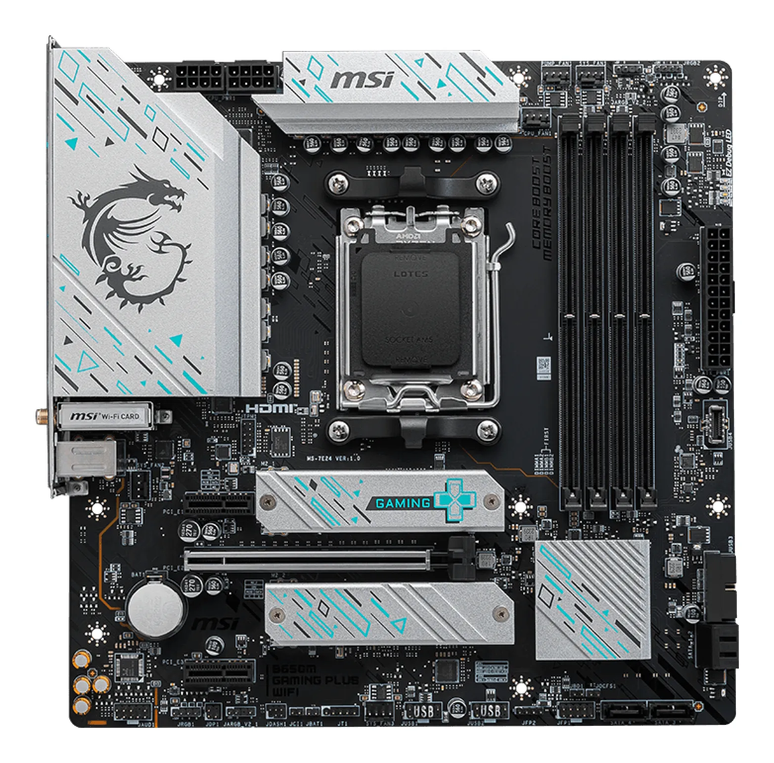 MSI B650M GAMING PLUS WIFI mATX - motherboard