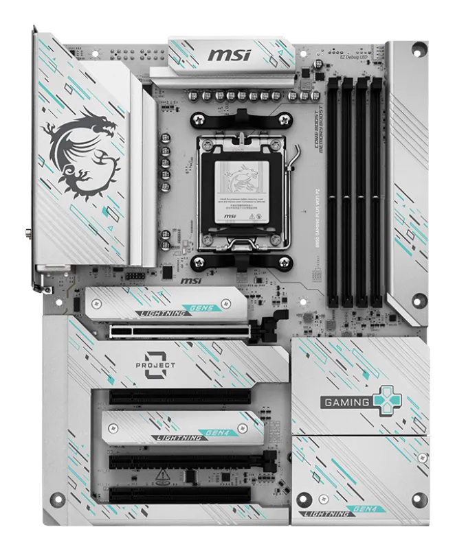 MSI B850 GAMING PLUS WIFI PZ ATX - motherboard