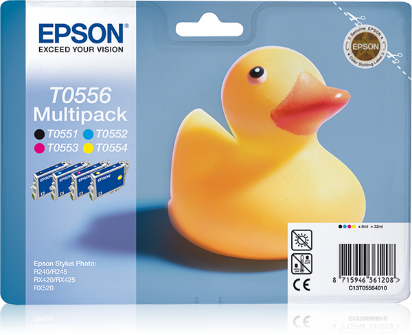 T0556 Multipack ( Bk,C,M,Y)