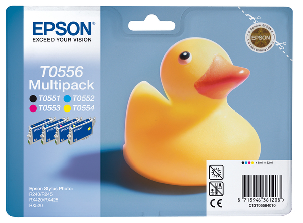 T0556 Multipack ( Bk,C,M,Y)