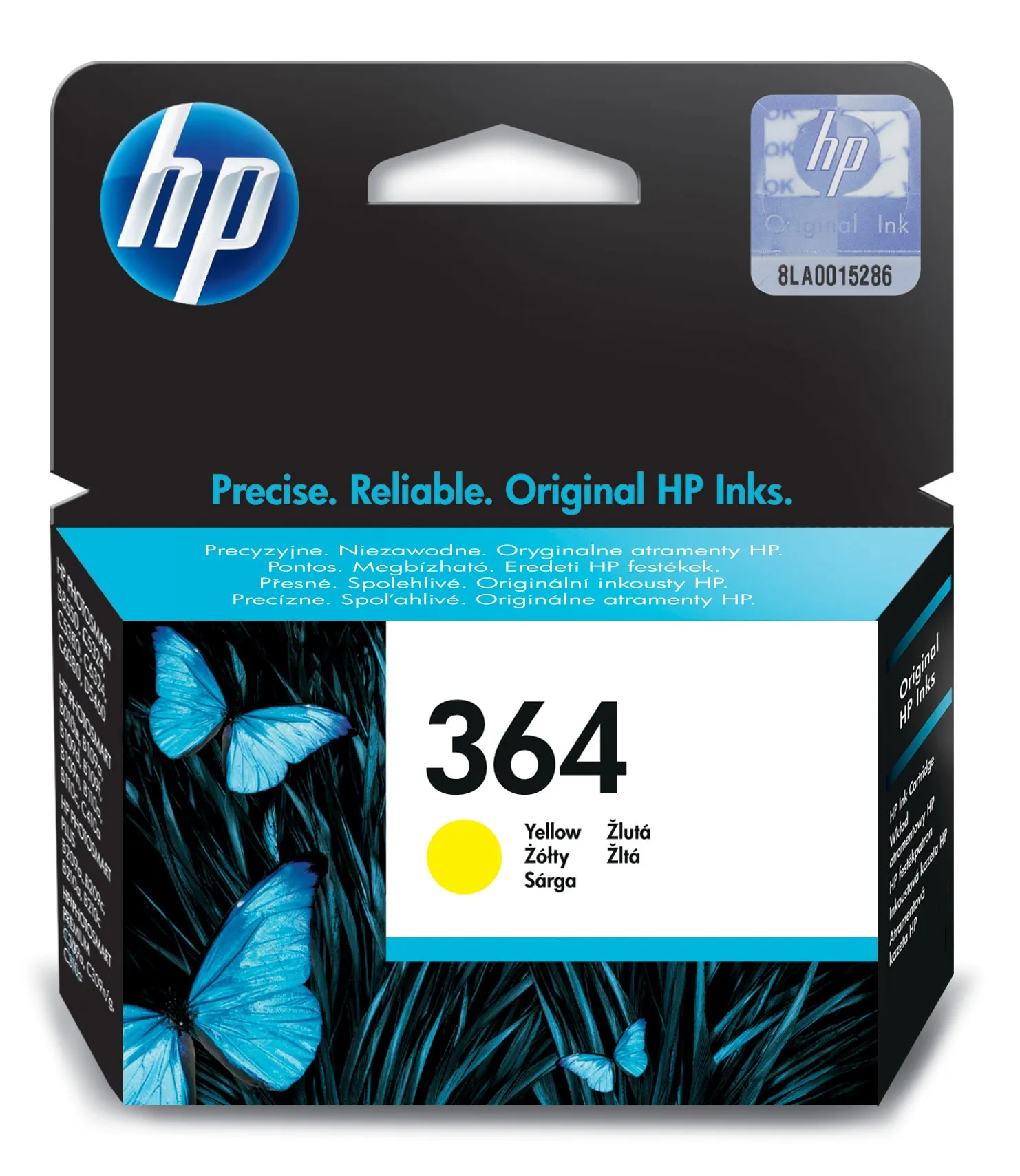 HP 364 Ink yellow Vivera (UK) Photosmart C5380 C6380 D5460 Photosmart B8550
