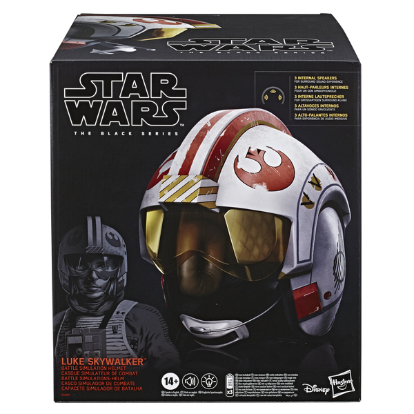 Star Wars The Black Series Electronic Helmet Luke Skywalker Battle Simulation