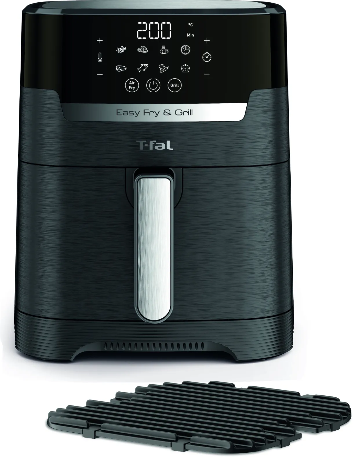 Tefal Easy Fry Grill XL Precision Airfryer -kiertoilmakypsennin, musta, 4.2l