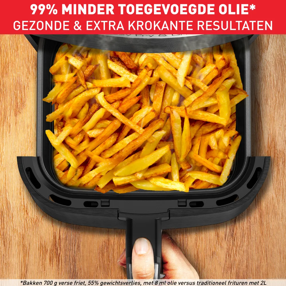 Tefal Easy Fry &amp; Grill EY505815, 4,2 l, 1550 W, airfryer, musta