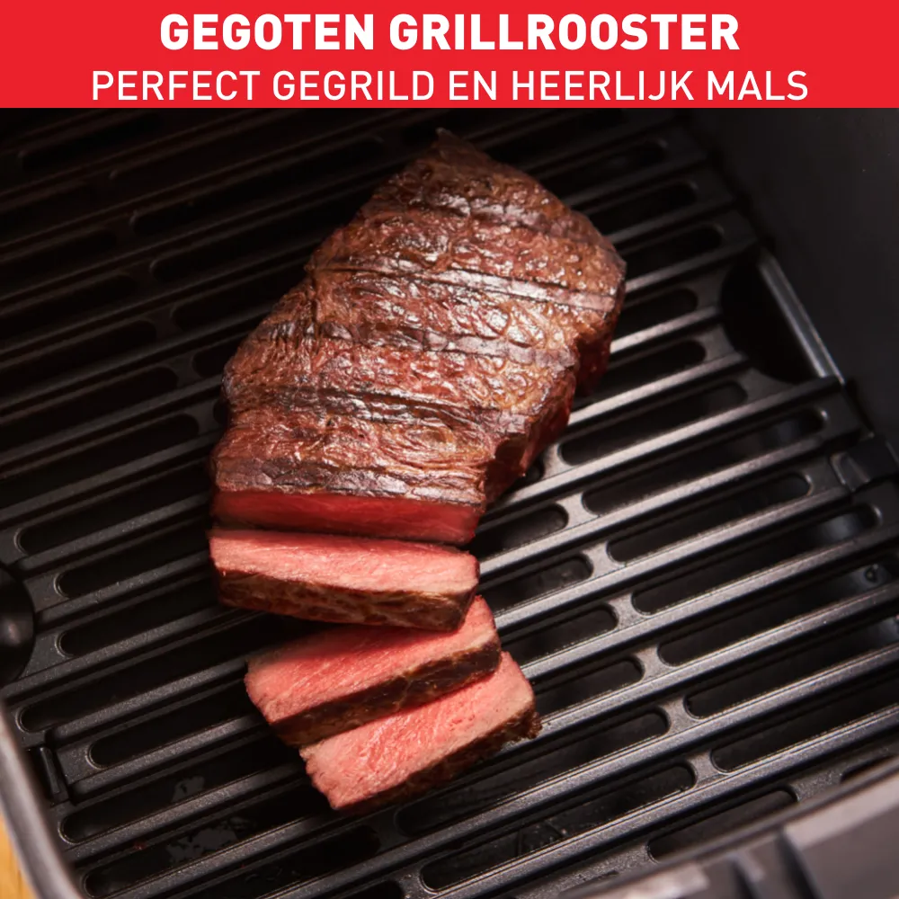 Tefal Easy Fry Grill XL Precision Airfryer -kiertoilmakypsennin, musta, 4.2l