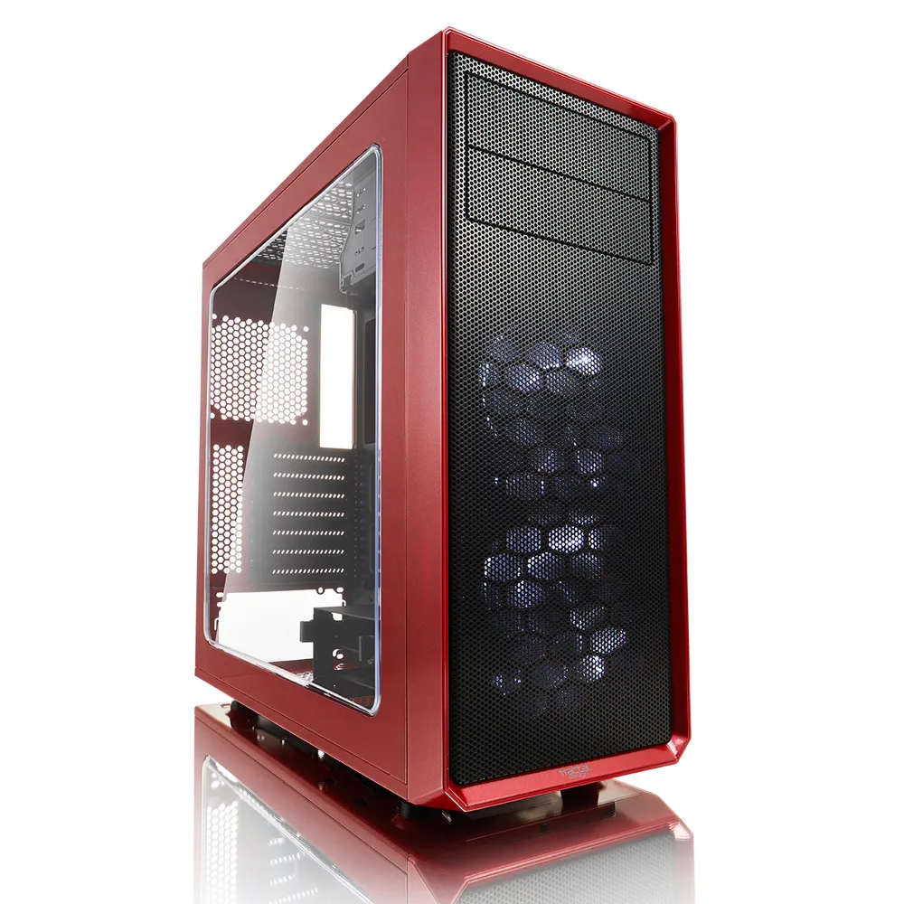 Fractal Design Focus G - Red Windowed
