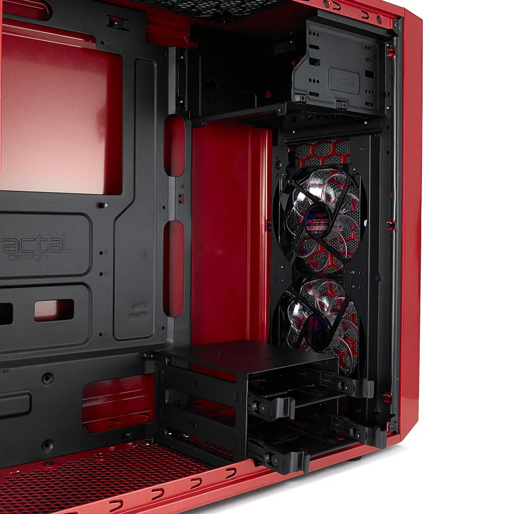 Fractal Design Focus G - Red Windowed