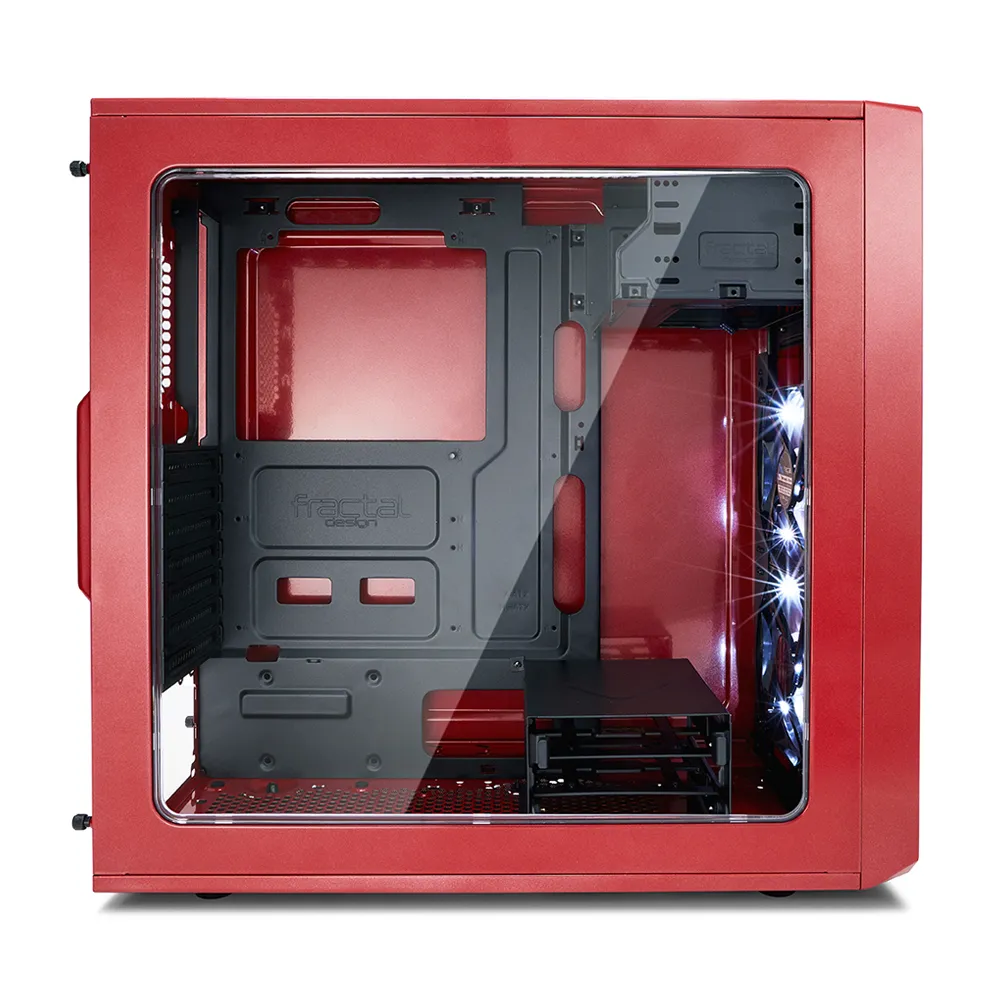 Fractal Design Focus G - Red Windowed