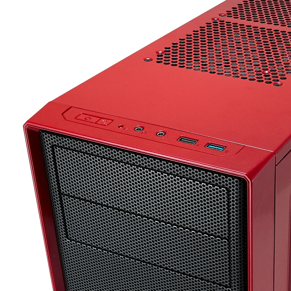 Fractal Design Focus G - Red Windowed