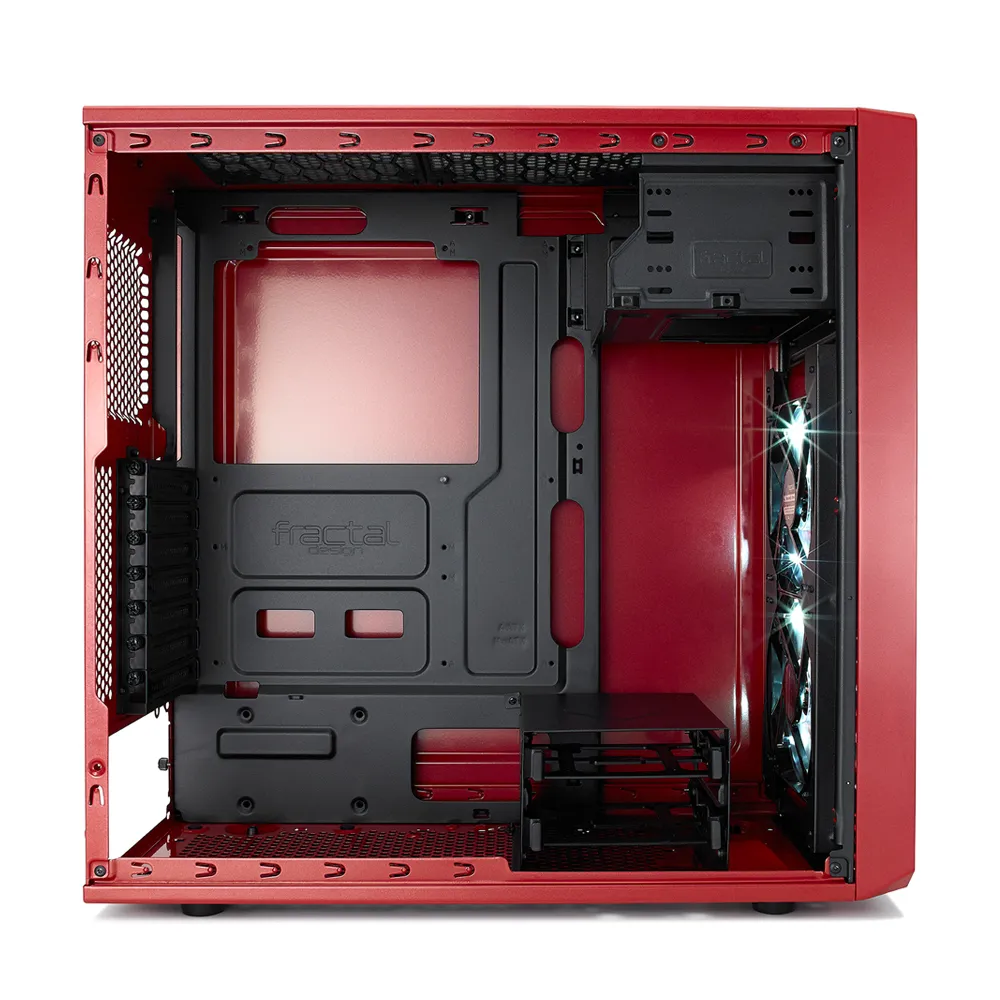 Fractal Design Focus G - Red Windowed