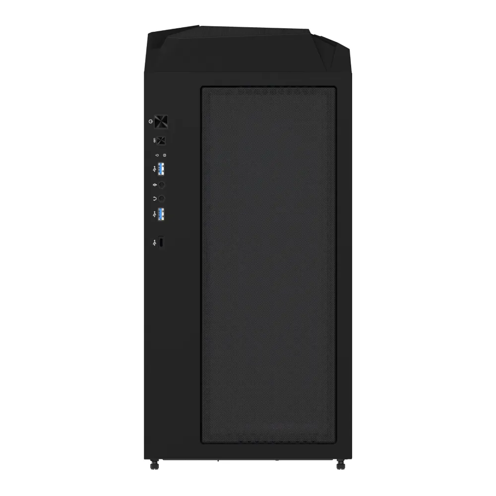 Gigabyte C301 Glass RGB Type-C - midi tower, Window, Black