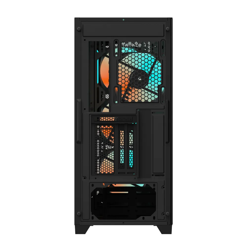 Gigabyte C301 Glass RGB Type-C - midi tower, Window, Black