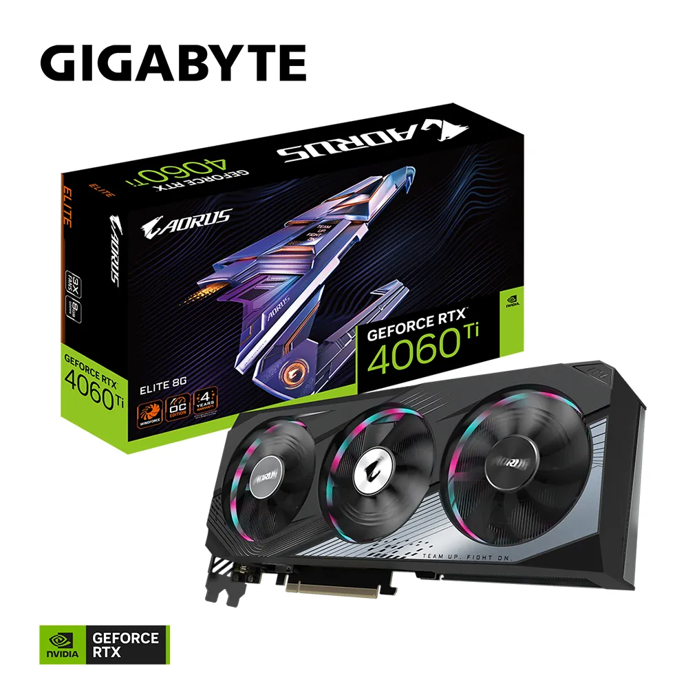 Gigabyte GeForce RTX 4060 Ti Aorus Elite 8GB - graphics card