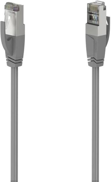 HAMA Cat5e F/UTP RJ45 15m Network Cable, Grey