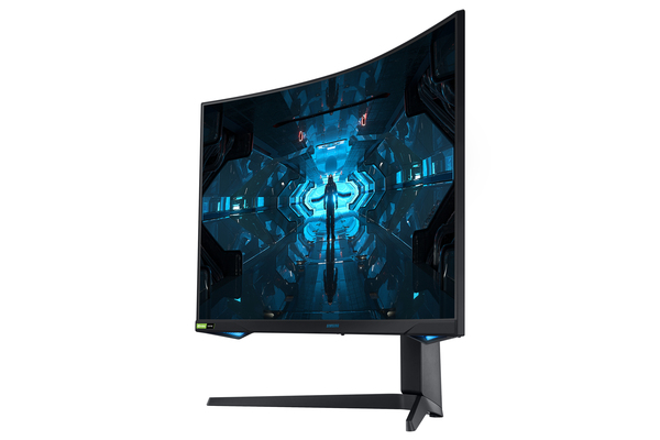 Samsung 32&quot; Odyssey G7, QHD, VA -kaareva pelin&auml;ytt&ouml;