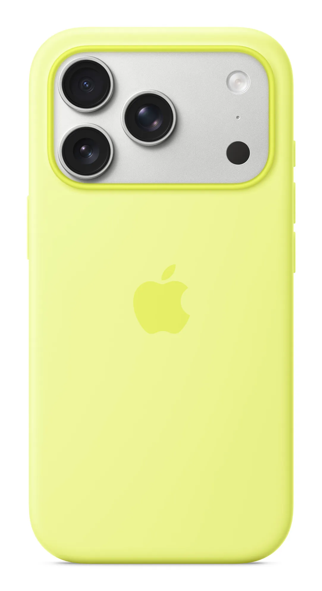 Apple iPhone 17 Pro, MagSafe - silicone case, Neon Yellow