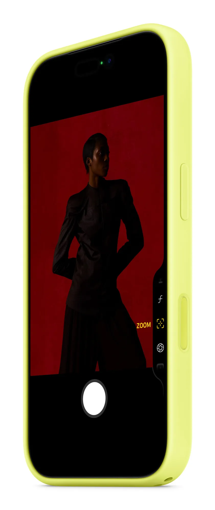 Apple iPhone 17 Pro, MagSafe - silicone case, Neon Yellow