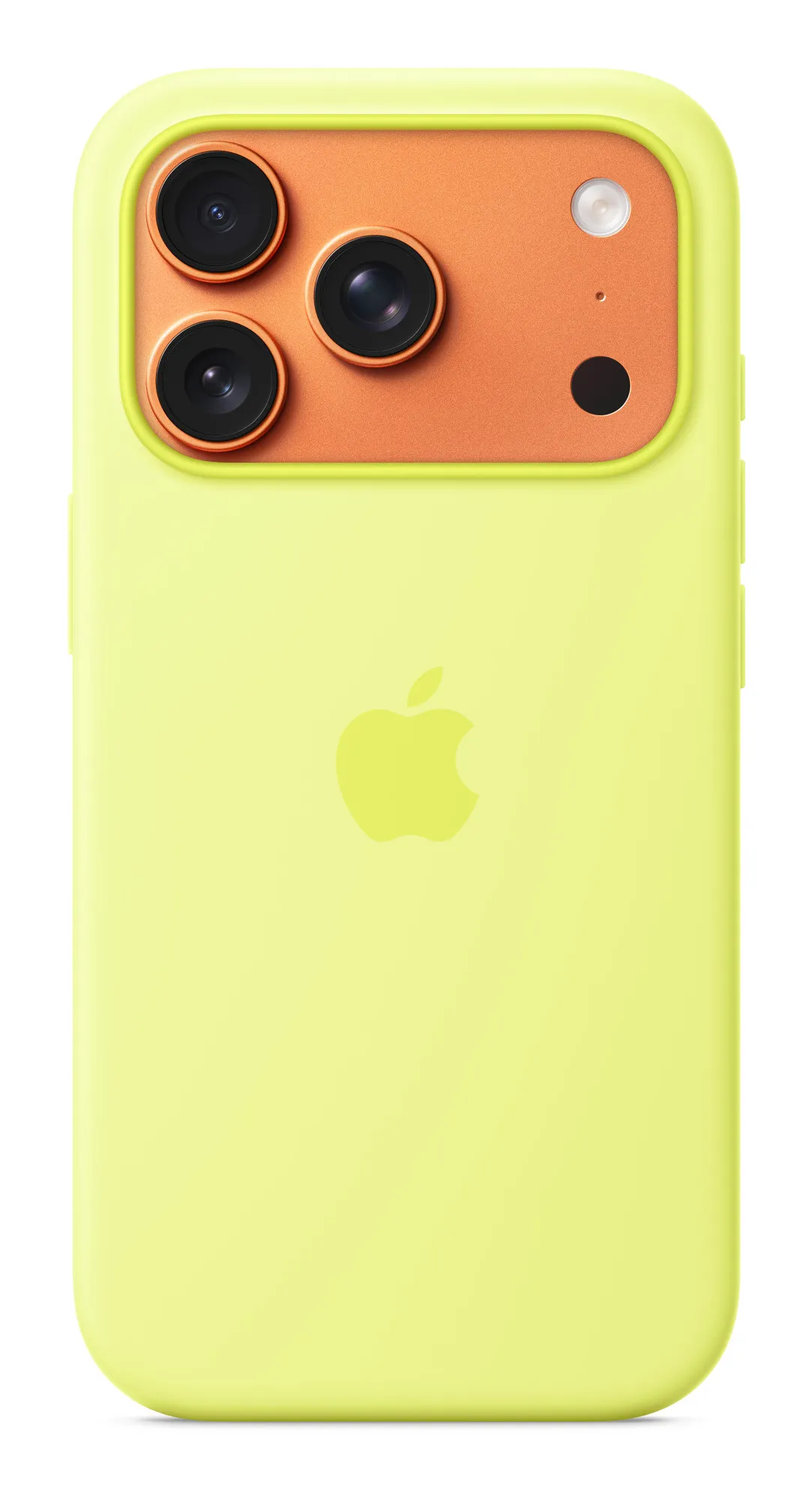 Apple iPhone 17 Pro, MagSafe - silicone case, Neon Yellow