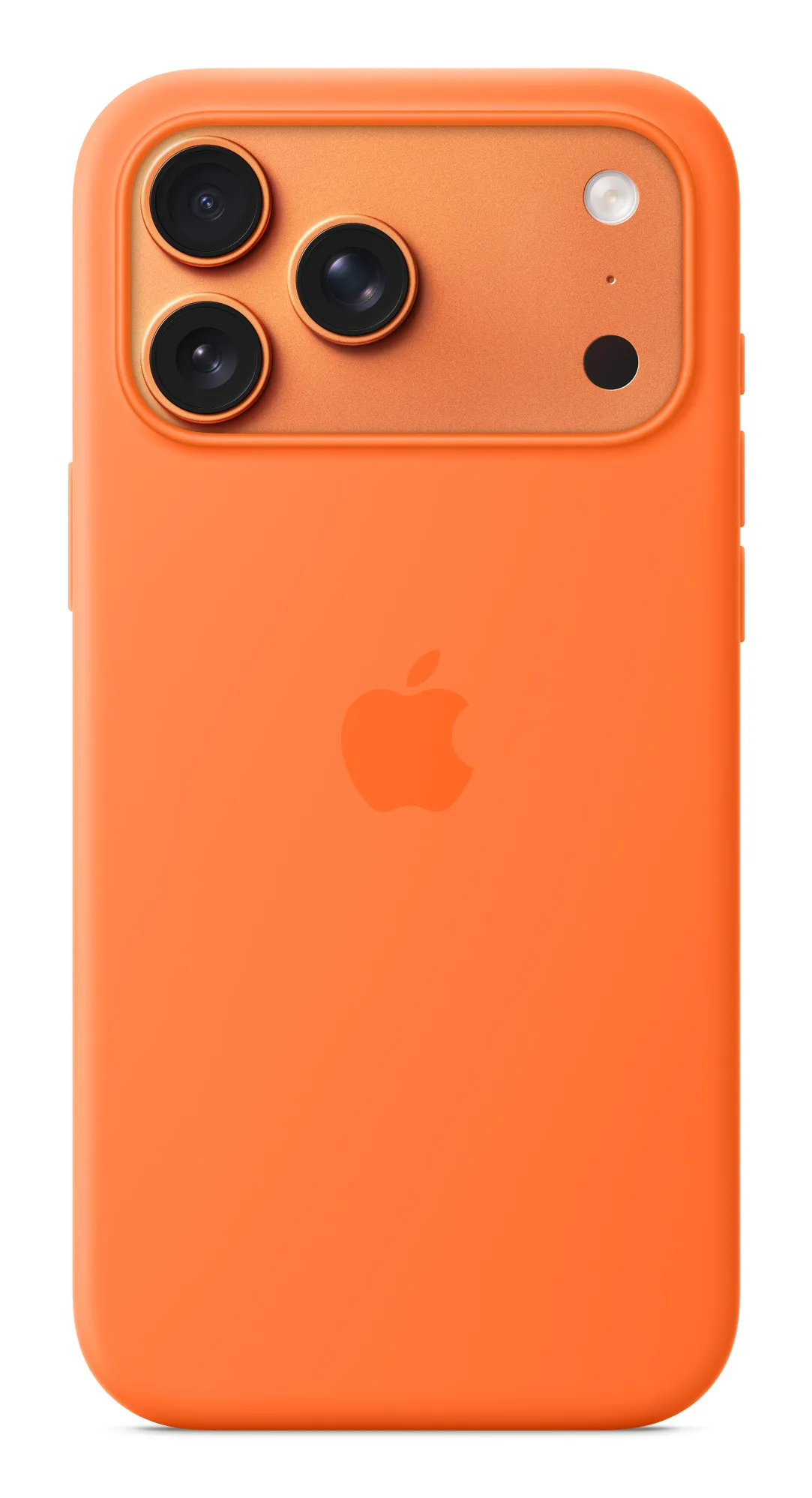Apple iPhone 17 Pro Max, MagSafe - silicone case, Orange