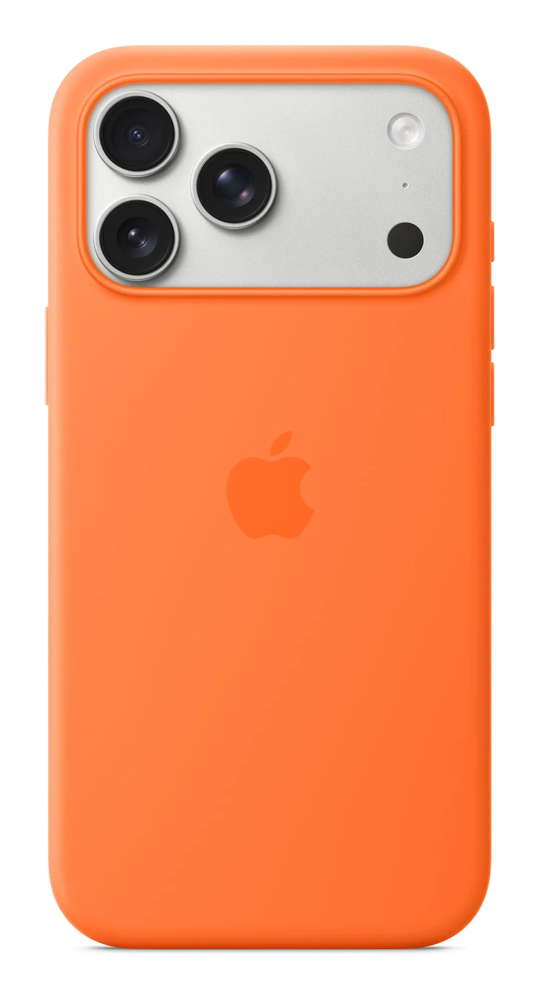 Apple iPhone 17 Pro Max, MagSafe - silicone case, Orange