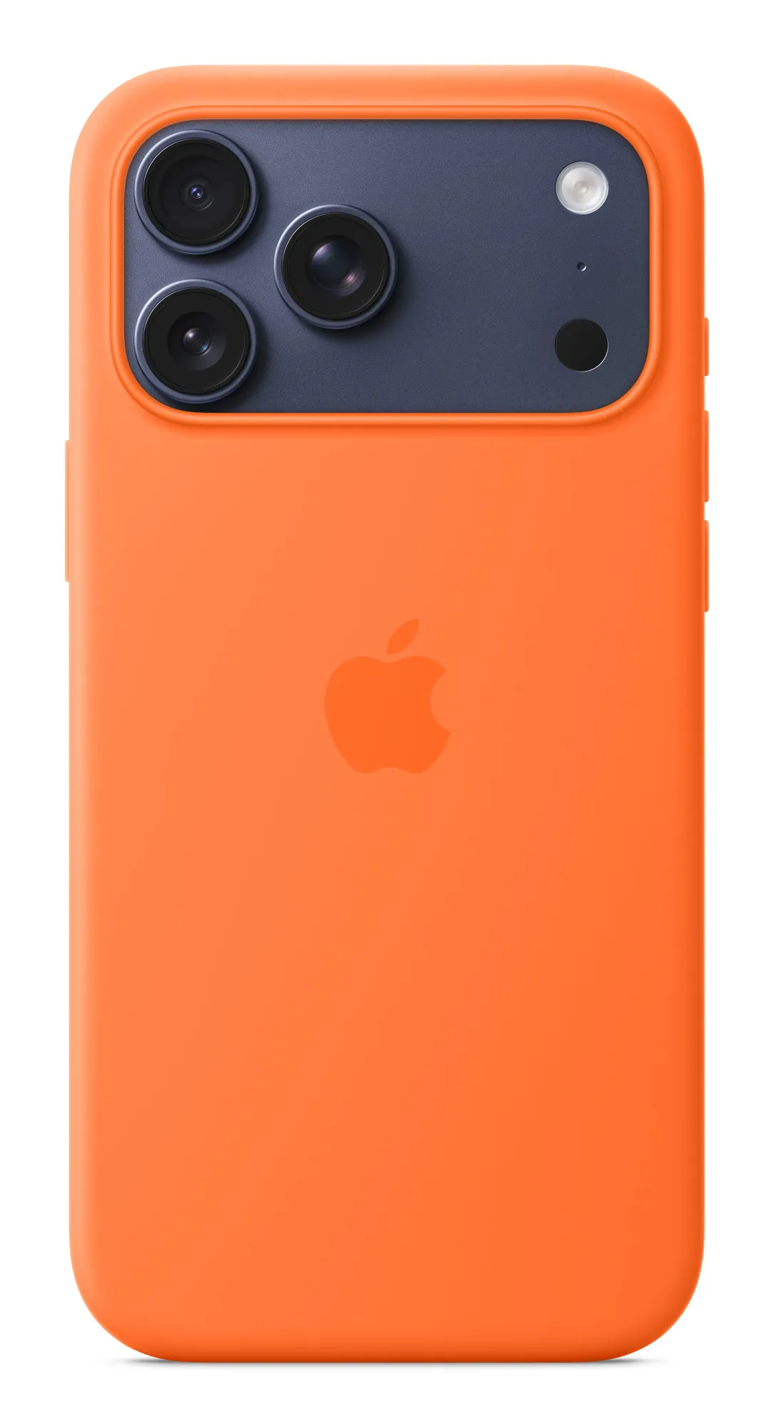 Apple iPhone 17 Pro Max, MagSafe - silicone case, Orange
