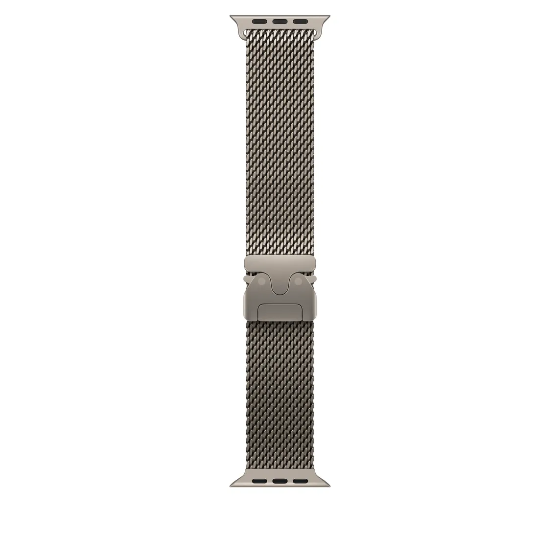 Apple Watch 49 mm milanesisk loop, liten, Natural Titanium Finish