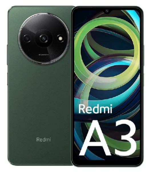 Xiaomi Redmi A3 64GB/3GB Android - mobile phone, Green